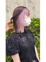 デビュー ヘアーメイク インナーカラー / ホワイトパープル