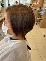 アース 佐世保早岐店(HAIR&MAKE EARTH) ハンサム丸みショートヘア