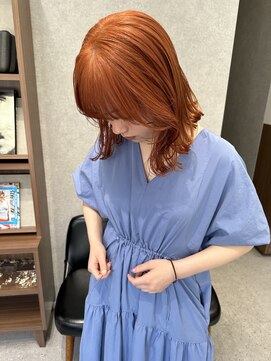 デイジー(Daisy) 天神/大名/オレンジベージュ/オレンジカラー/夏カラー