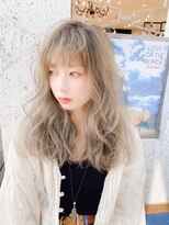 ヴィムヘアー 泡瀬店(VIM hair)&nbsp;20代/30代/かわいいミルクティーベージュカラー