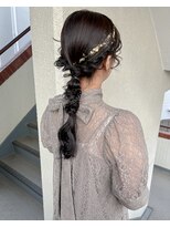 ニイ(nii.) 編みおろしヘアアレンジ