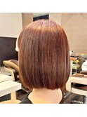 ピレンジ愛され艶髪ショートボブスタイル