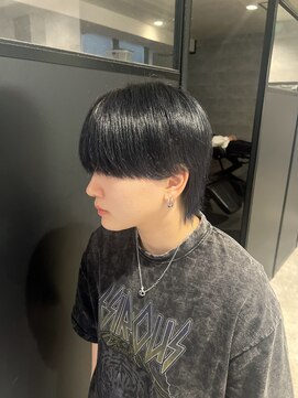 アクション 心斎橋店(ACTION) 10代20代30代 マッシュウルフ ノーセット