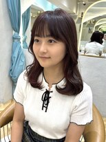 ロンドプランタン 恵比寿(Lond Printemps)&nbsp;ピンクブラウン　くびれレイヤー内巻きワンカール