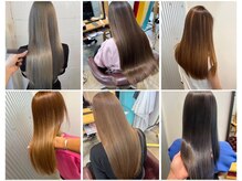 酸性ストレート×髪質改善TR　髪質に合わせてオ－ダ－メイド　くせ毛だけじゃなく　ぱさつき、ごわつき解消