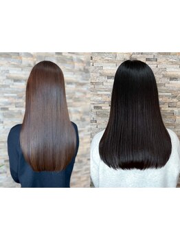 【METEOストレート】髪質改善ストレートと修復トリートメントで美髪に育てるのを促進します★