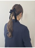 結婚式ヘアセット