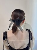 【zest中野/セイラ】タイトでかわいい！リボンアレンジ