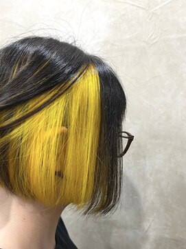 びゃんびゃん 江端店 ダブルカラー/インナーカラー/イメチェン/似合わせカット