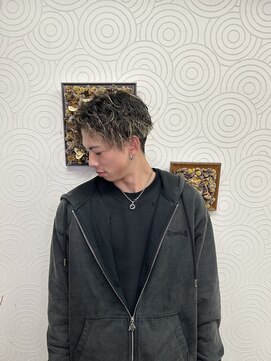 ヘアデザインサロン246 メンズカット/ショート/ツイスト/メッシュ/センターパート