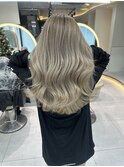 ★ミディアムヘア暗めカラーグランマッシュデザインカラー艶髪★