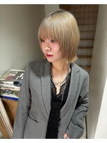 ピア ヤクイン(Pia Yakuin)&nbsp;流行りを抑えたボブにするならボブ×ウルフが可愛い！