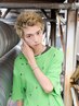 【メンズ限定】メンズカット＋ダブルカラー ￥23100
