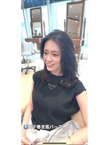 ザック ヴィ(ZACC  vie)&nbsp;コテ巻き風パーマ、毛先パーマ