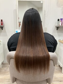 メロウ ヘアー エスト2006(MELLOW HAIR EST.2006)の写真/地毛風ストレートダメージレスメニュー多数！髪質に合わせた施術で自然で艶やかなストレートを叶えます◎