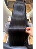 【6月限定】代表スタイリスト担当★カット+ダメージレス縮毛矯正￥12100