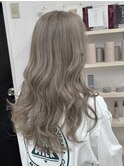 ブリーチカラーハイライトバレイヤージュシャドールーツ白髪