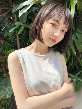 アンニュ(annuy)の写真/トレンドX似合わせ力でなりたいスタイルをご提案♪前髪/顔周りで叶える小顔見せが得意な鹿児島中央の美容院