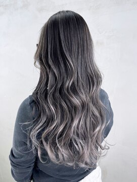 シオン(shion) 韓国ヘアロング美髪おくれ毛顔周りレイヤー_ba545431