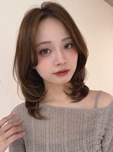 リリット(ReLit) ハイライトレイヤーカットマロンベージュ20代30代40代50代