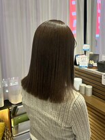 ヘアリゾート粋 新宿三丁目本店&nbsp;艶髪/髪質改善/ブラウンベージュ/ストレート