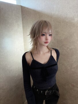 キイ ギンザ(k.e.y GINZA) 外ハネウルフ