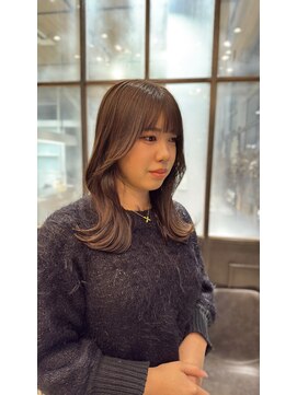 【lolonois森ノ宮】柔らかマロンブラウン×くびれレイヤー