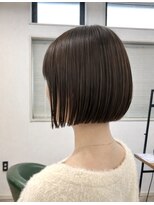 ハイプ(hipe)&nbsp;丸みボブ×柔らかストレートパーマ◎