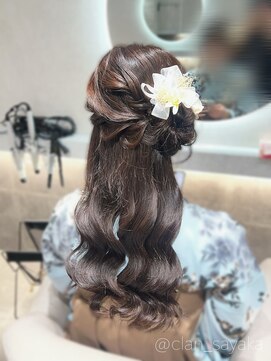ヘアセット クラン ルシェ 心斎橋玉屋町店(hair set Clan luce) くるみちゃんヘア/心斎橋ヘアセット