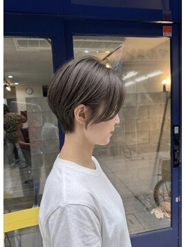 ティーヘア トナリ(t.hair tonari) 大人可愛い丸みショート/似合わせバング/透明感ヘアカラー