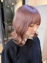 フラム 渋谷(flamme)&nbsp;◯【ブリーチ2回】ピンクベージュ