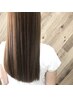 【お手入れ楽々♪】パサつきを抑え艶髪へ☆真酸性ストレート+トリートメント