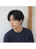 大人メンズナチュラルセンターパート　20代 30代 40代 50代 60代