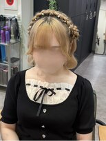 コルツー(CoL2)&nbsp;あみかちゅお団子ヘア/ボブヘアメ/横浜ヘアセット