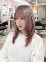 アネーロバイエーケー(ANHELO by AK)&nbsp;透明感たっぷりキツネカラー×レイヤーカット
