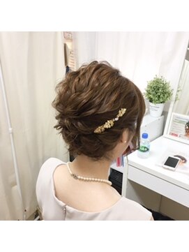 ヘアセット専門店 ナゴミ 渋谷店(nagomi) ショートボブアップ