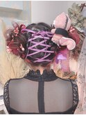大阪梅田茶屋町ライブセット【梅田ヘアセット専門店Achieve m+】