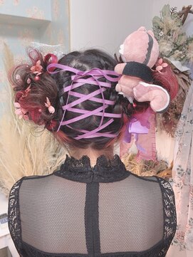 アチーブ エムプラス 茶屋町店(Achieve m +) 大阪梅田茶屋町ライブセット【梅田ヘアセット専門店Achieve m+】