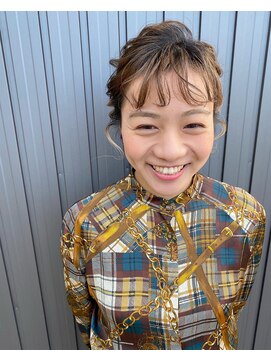 フィオーレ ヘアデザイン(FIORE hair design) ショートヘアアレンジ/お呼ばれ/結婚式
