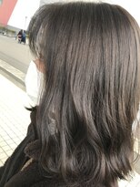 ジップ 緑店(zip)&nbsp;ブリーチなしダブルカラーグレージュ×20代カジュアル