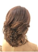 大人女性のやわらかパーマ
