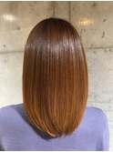 髪質改善プレミアムヘアエステでのハイトーンでもツヤツヤ髪
