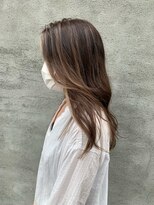 スイート ヘアデザイン(Suite HAIR DESIGN) 大人可愛いデジタルパーマ抜け感アッシュベージュ