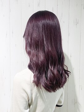 ラ ブランシュ 大宮(La Blanche) 20代30代40代前髪イヤリングカラーイメチェンラベンダーカラー