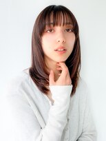 ネイヴィル オモテサンドウ(navile omotesando) *ミルクティーベージュ×ミディアレイヤー*