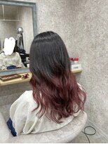 インスヘアー 東加古川店(INCE HAIR) ピンクグラデーション【中野】