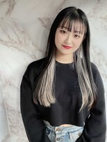 オアシスアヴェダ 立川(OASIS AVEDA) インナーカラー　ホワイト