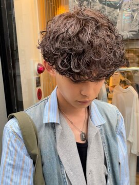 ローウェ バイ フィフス 立川メンズサロン(Louwe by fifth) メンズマッシュメンズヘア波巻きスパイラルパーマ波巻きパーマ