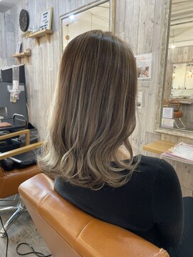 ロア ヘアーコーディネート 三条烏丸店(LoRE hair coordinate) Lore☆グレージュハイライト