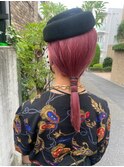 くすみピンクカラー
